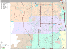 South Jordan Digital Map Premium Style